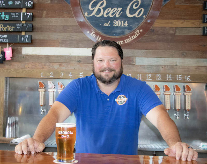 Jack Martin, co-founder of Georgia Beer Company